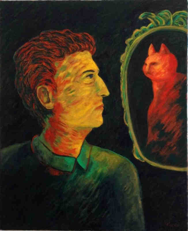 Autoportrait au miroir