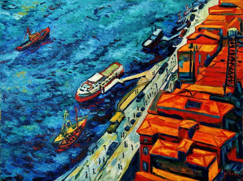 Les docks de Porto