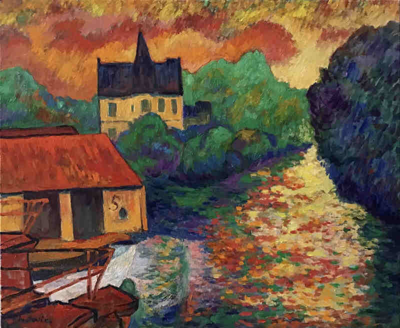 Moret sur Loing, la cascade