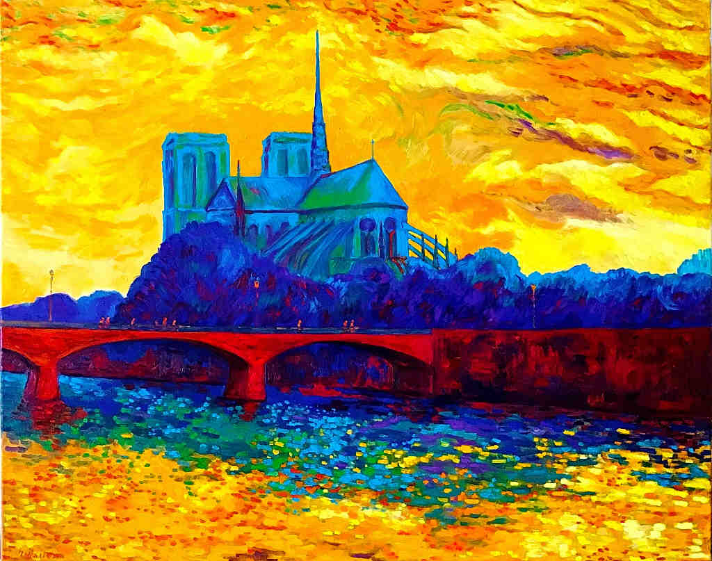 Notre Dame de Paris - Lumières de l'aube