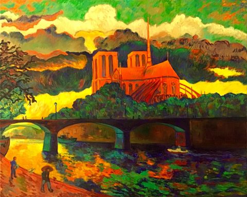Arrivée de l'orage