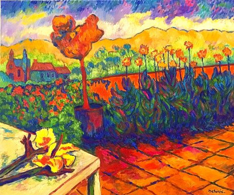 Le jardin aux cannas