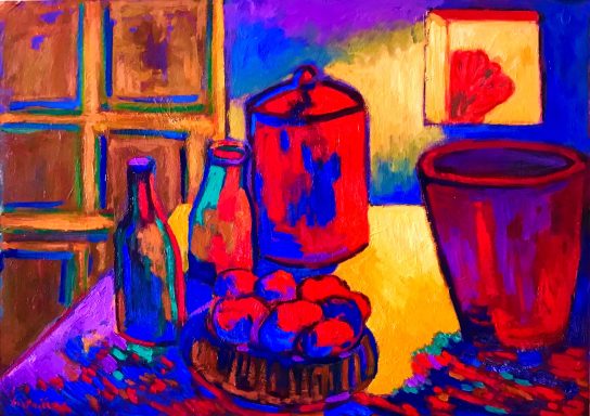 Nature morte à la table