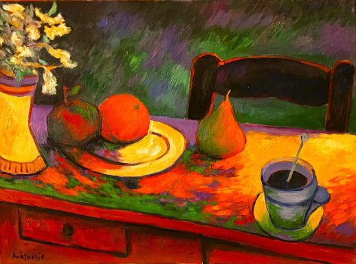 Nature morte au café