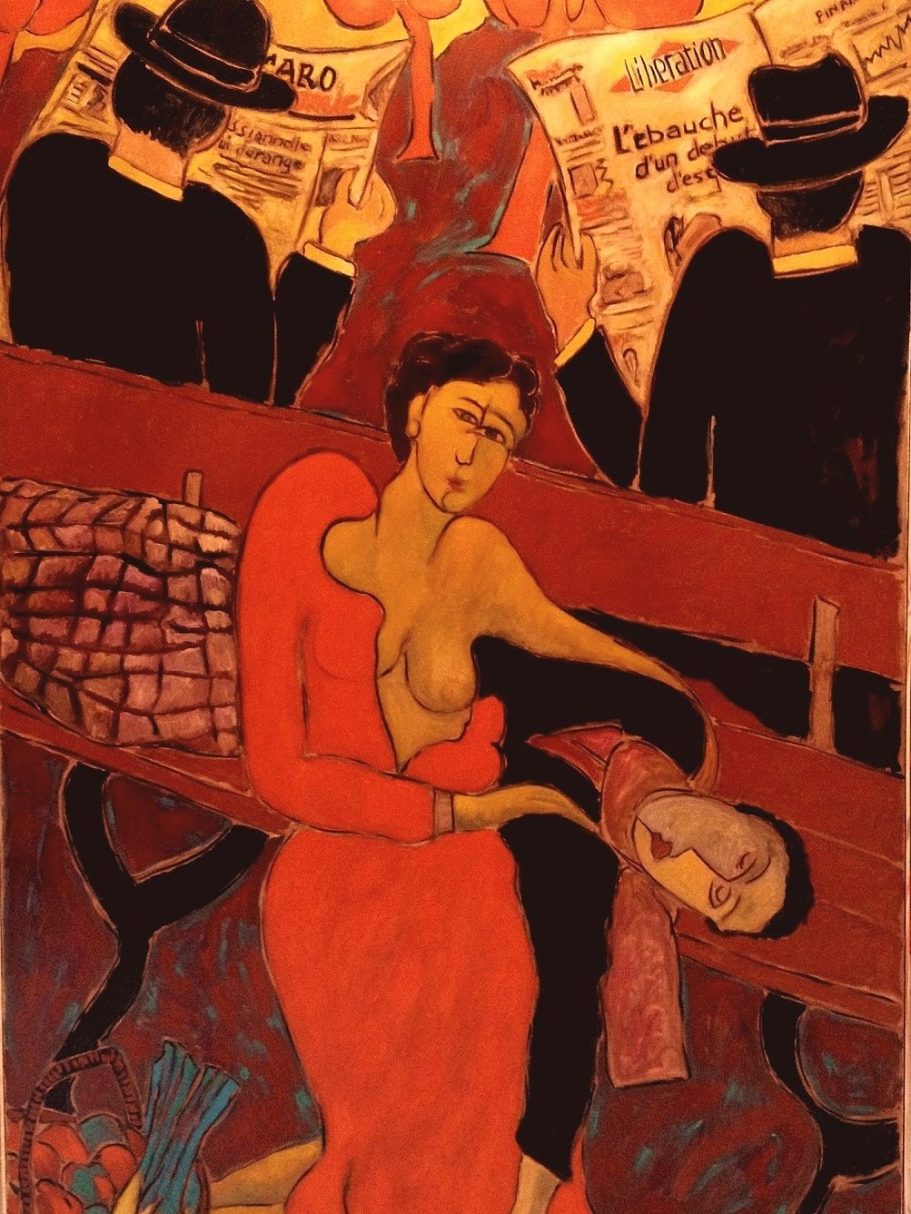 Huile sur toile - 196x130 - 1997